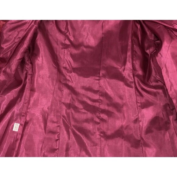 Traditional Asian Two Piece Trouser Set Mandarin Collar Embroidered Pant Sz L - Picture 4 of 6